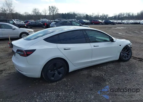 2021 Tesla Model 3 Long Range Dual Motor All-Wheel Drive из США, поврежденный, VIN 5YJ3E1EBXMF901978